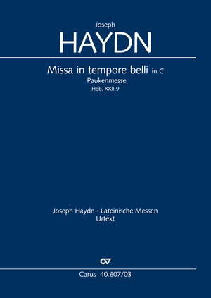 Mass in time of war Vocal score