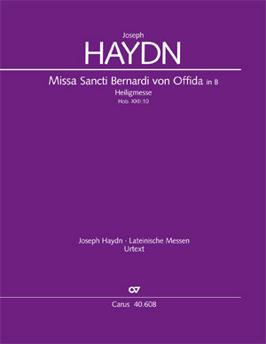 Joseph Haydn: Missa Sancti Bernardi von Offida in B
