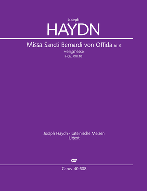 Thumbnail: Joseph Haydn: Missa Sancti Bernardi von Offida in B