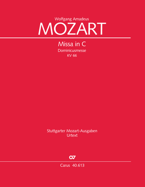 Mass in C major Full score