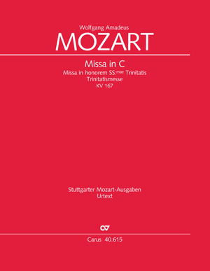 Wolfgang Amadeus Mozart Mass In C Major Sheet Music Buy Choral Sheet Music
