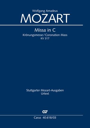 Coronation Mass Vocal score