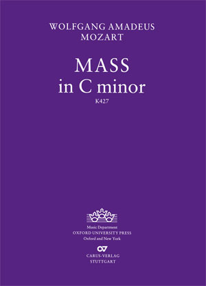 Wolfgang Amadeus Mozart: Mass in C minor - Sheet music | Carus-Verlag