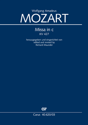 Missa in c (Maunder-Fassung) Klavierauszug
