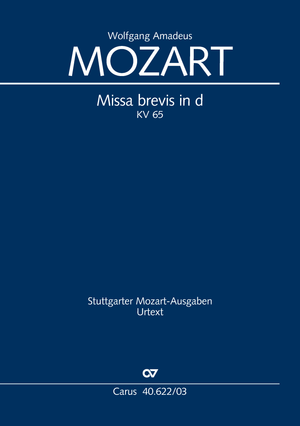 Missa brevis in d Klavierauszug
