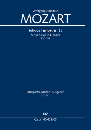 Missa brevis in G Klavierauszug