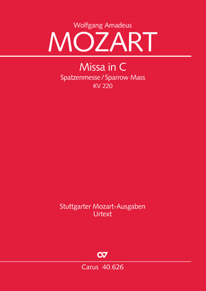 Mass in C major Sparrow Mass Full score