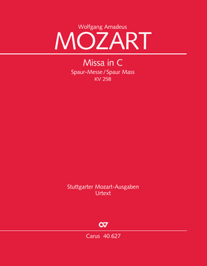 Mass in C major Spaur Mass Full score