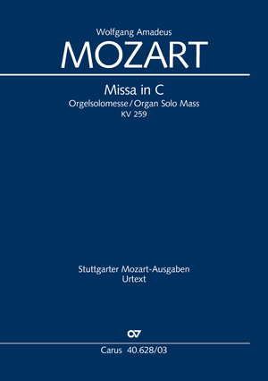 Mass in C major Vocal score