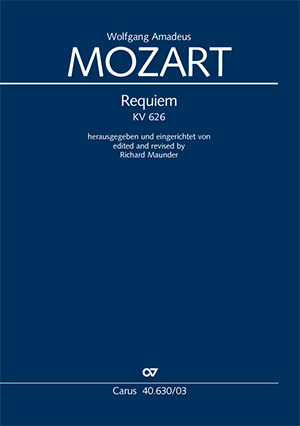 Requiem (Maunder-Fassung) Klavierauszug