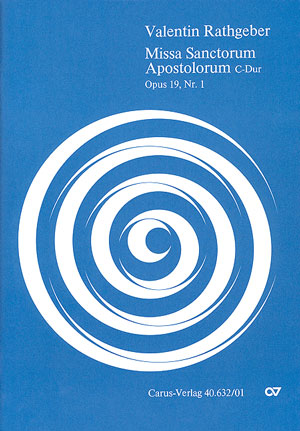 Missa Sanctorum Apostolorum in C Dirigierpartitur