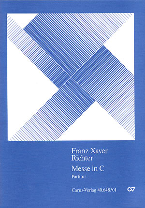 Thumbnail: Franz Xaver Richter: Messe in C