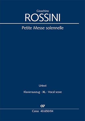 Gioachino Rossini: Petite Messe solennelle - Sheet music | Carus-Verlag