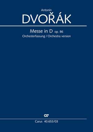 Antonín Dvorák: Messe in D - Noten | Carus-Verlag