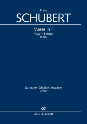 Messe in F Klavierauszug