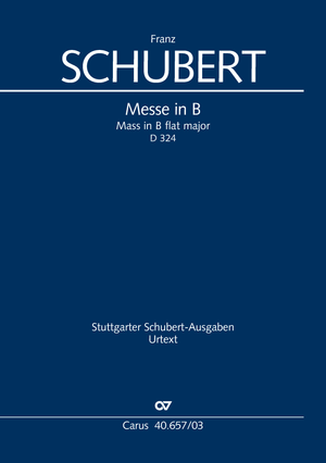 Messe in B Klavierauszug
