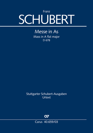 Messe en la bémol majeur Réduction piano-chant