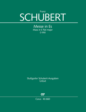 Franz Schubert: Messe en mi bémol majeur - Partition | Carus-Verlag