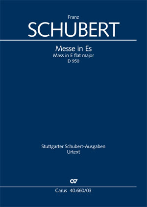 Franz Schubert: Messe en mi bémol majeur - Partition | Carus-Verlag