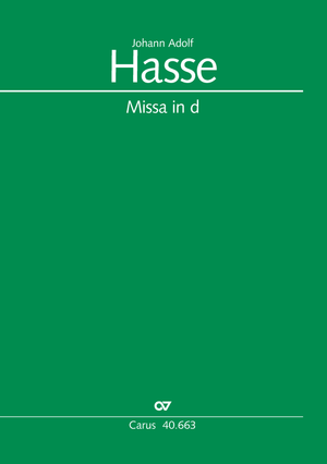 Messe en ré mineur Conducteur, Première édition