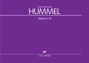 Thumbnail: Johann Nepomuk Hummel: Messe in B