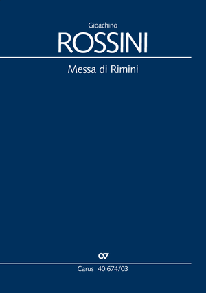 Messa di Rimini Réduction piano-chant