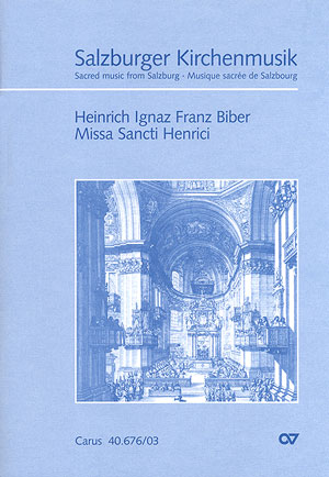 Heinrich Ignaz Franz Biber: Missa Sancti Henrici - Noten | Carus-Verlag