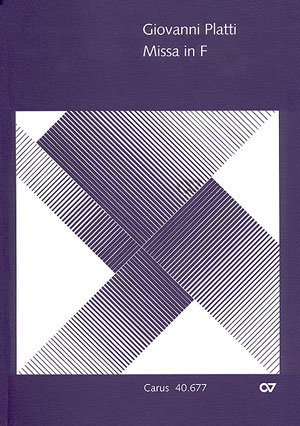 Missa in F Full score, First edition