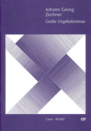 Große Orgelsolomesse in C Dirigierpartitur, Erstausgabe
