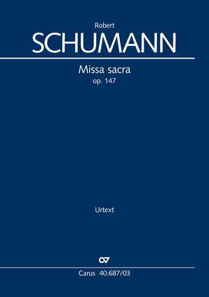 Robert Schumann: Missa sacra - Noten | Carus-Verlag