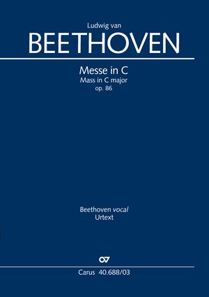 Ludwig van Beethoven: Mass in C major - Sheet music | Carus-Verlag