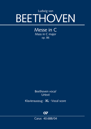 Ludwig van Beethoven: Messe en ut  majeur - Partition | Carus-Verlag