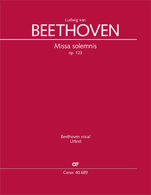 Ludwig van Beethoven: Missa solemnis - Partition | Carus-Verlag
