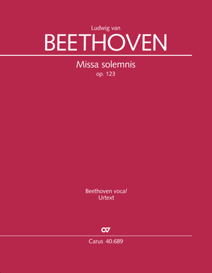 Ludwig Van Beethoven Missa Solemnis Sheet Music Buy Choral Sheet Music