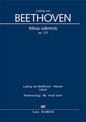 Ludwig van Beethoven: Missa solemnis - Noten | Carus-Verlag