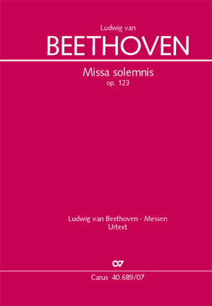 Ludwig van Beethoven: Missa solemnis - Noten | Carus-Verlag