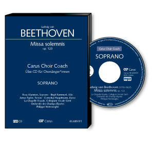Ludwig van Beethoven: Missa solemnis - CD, Choir Coach, multimedia | Carus-Verlag
