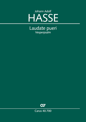 Thumbnail: Johann Adolf Hasse: Laudate pueri