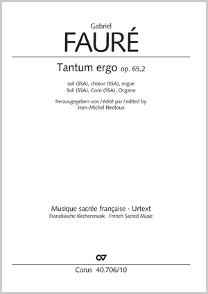Thumbnail: Gabriel Fauré: Tantum ergo in E major