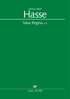 Johann Adolf Hasse: Salve Regina in F - Noten | Carus-Verlag