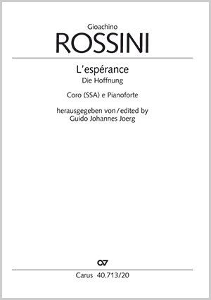 L'espérance (Die Hoffnung) aus: Bühnenmusik zu Sophokles' "Edipo a Colono" Score