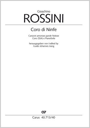Gioachino Rossini: Coro di Ninfe - Noten | Carus-Verlag