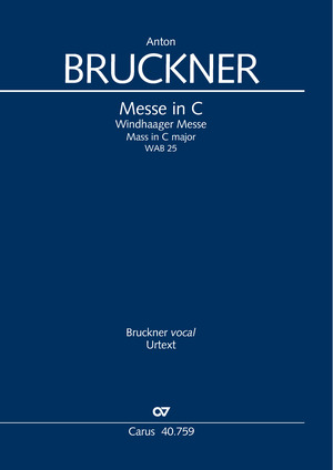 Anton Bruckner: Messe in C - Noten | Carus-Verlag