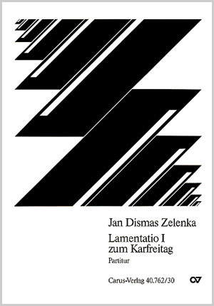 Lamentatio I zum Karfreitag aus: Lamentationes pro hebdomada sancta Score