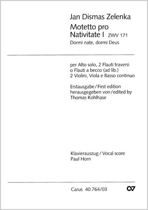 Motet pour la Nativité I Réduction piano-chant