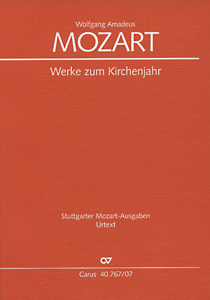 Thumbnail: Wolfgang Amadeus Mozart: Werke zum Kirchenjahr