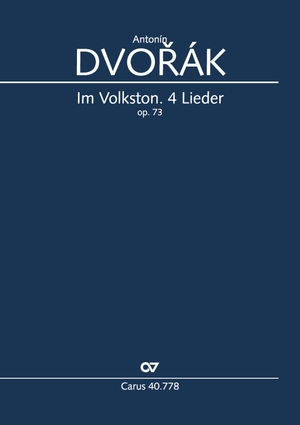 Antonín Dvorák: Im Volkston. 4 Lieder - Noten | Carus-Verlag