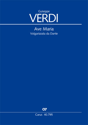 Giuseppe Verdi: Ave Maria - Noten | Carus-Verlag