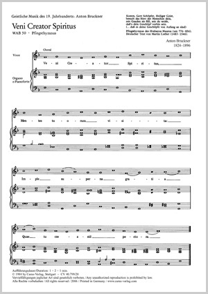 Thumbnail: Anton Bruckner: Ave Regina; In jener letzten der Nächte; Veni Creator Spiritus