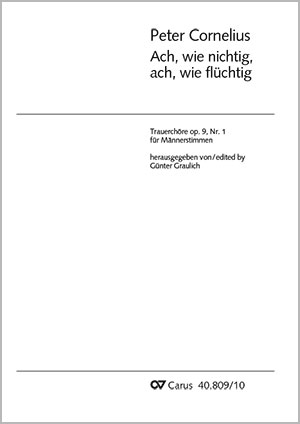 Thumbnail: Peter Cornelius: Ach wie nichtig, ach wie flüchtig